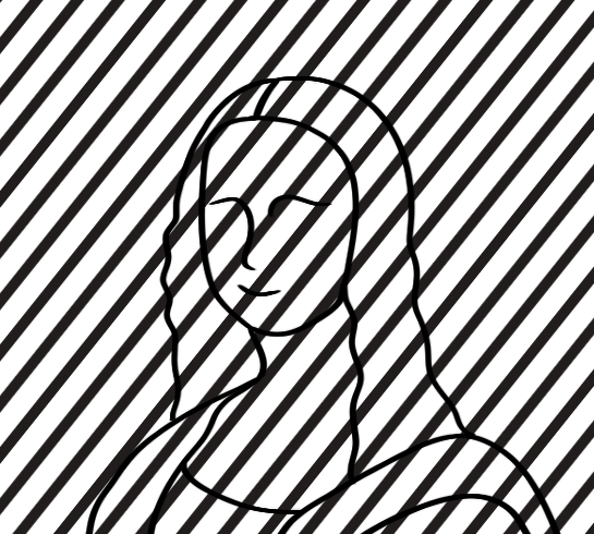 The smile of Mona Lisa